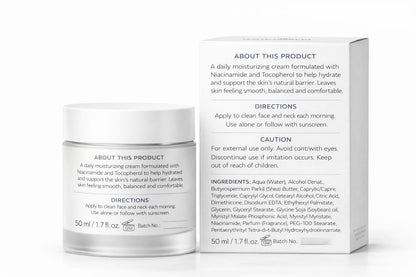 Dermaglow skincare daily moisturizer