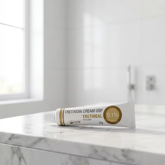 Intensive Tretinoin retinoid skin plan & routine 0.1% protocol