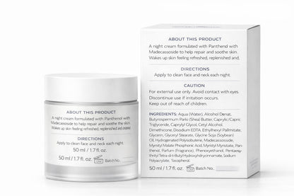 Dermaglow skincare Night repair cream